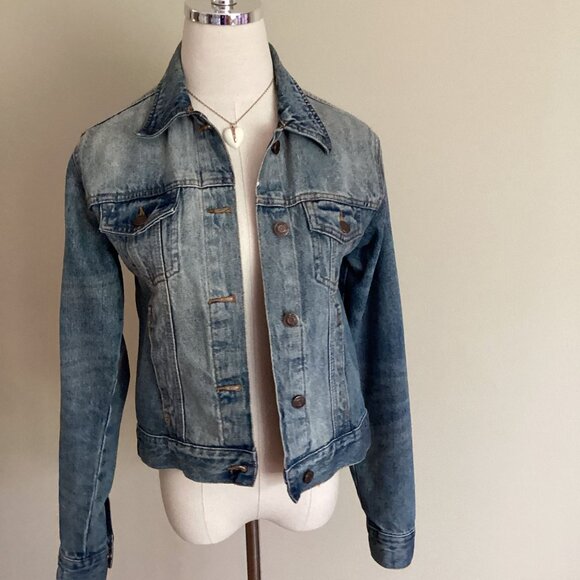 Vintage Denim Jean Jacket - Picture 7 of 11